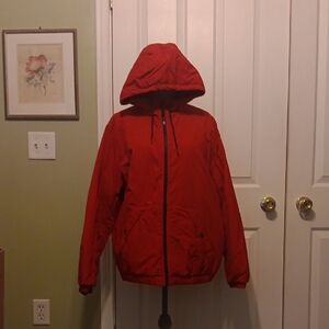 H&M Red Quilted Jacket